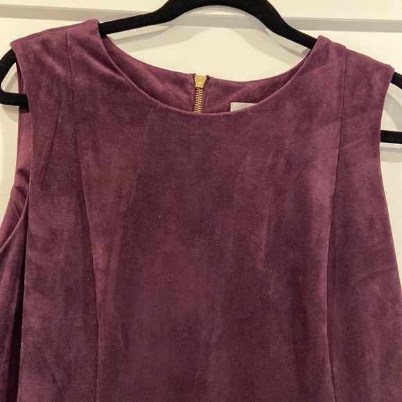 Calvin Klein wine/ purple size 14 knee length dress beautiful for the holidays - Picture 3 of 9